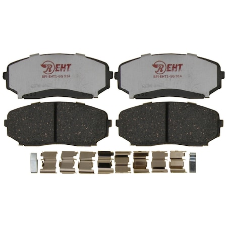 Raybestos Raybestos Brake Pad Set, Eht1258Ah EHT1258AH
